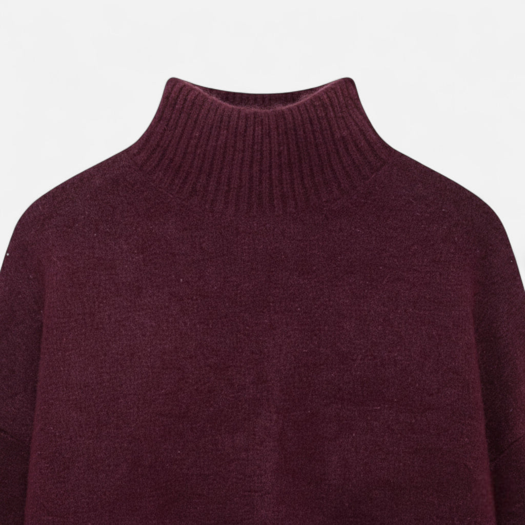 FEMUREA | Women’s Loose Turtleneck Sweater – Timeless Sophistication