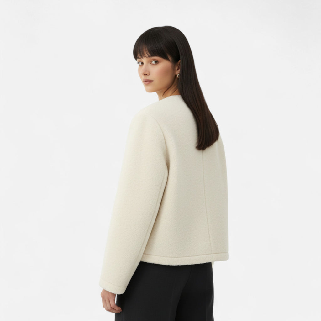 FEMUREA | Women’s Faux Fur Jacket – Luxury Elegant Design