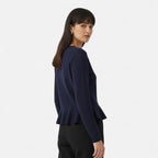 FEMUREA | Women’s Knitted Cardigan – Short Fitted Button-Up