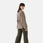 FEMUREA | Women’s Belted Knit Cardigan – Soft Wrap Design