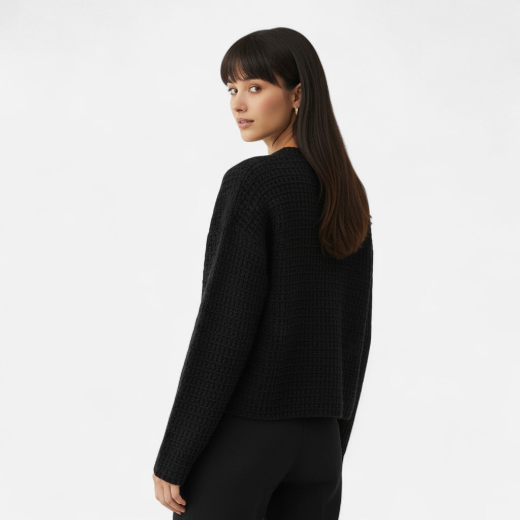 FEMUREA | Women’s Knitted Cardigan – Classic Button-Up Elegance