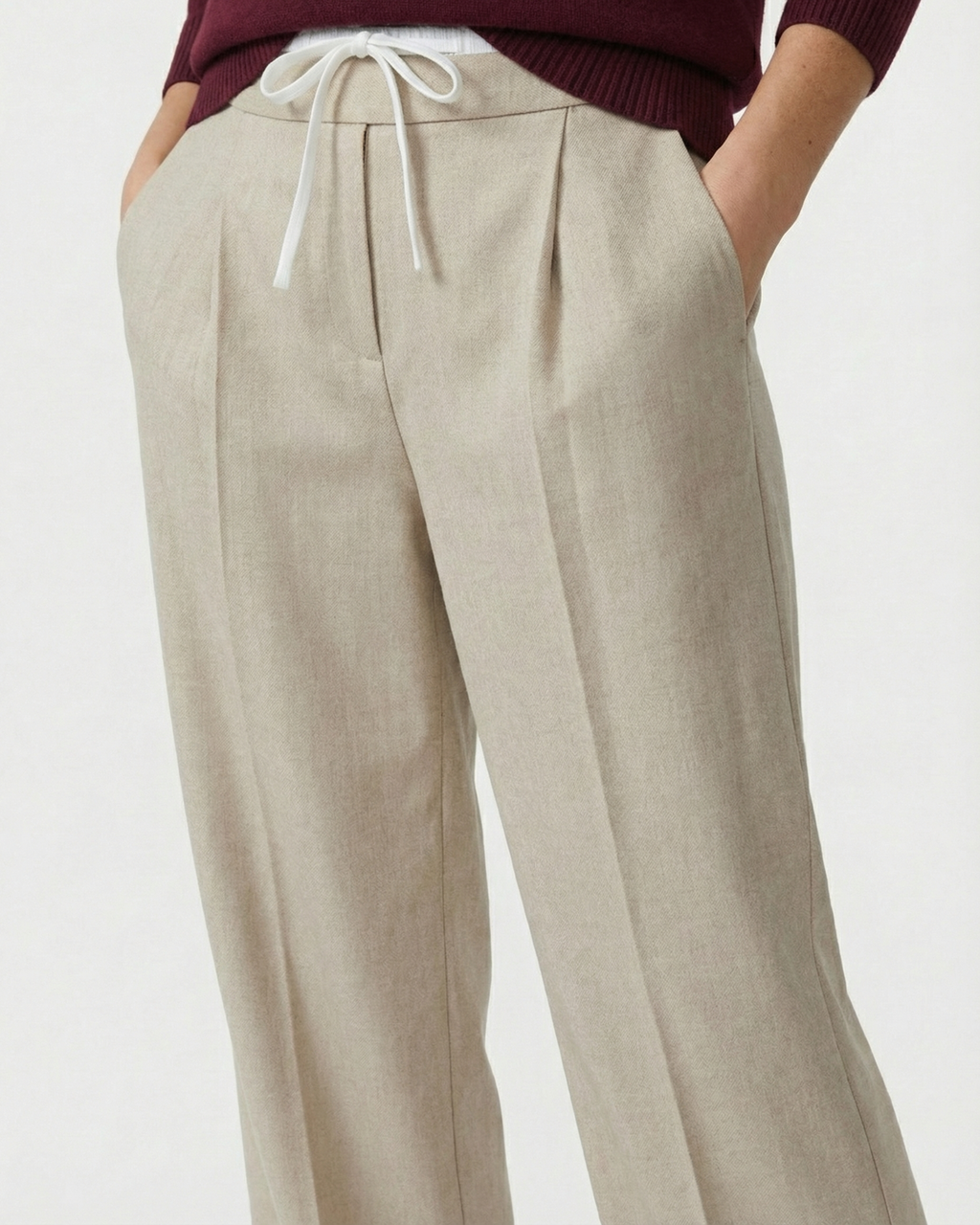 Femurea | Women’s Wide-Leg Pants – Refined High-Waist Fit