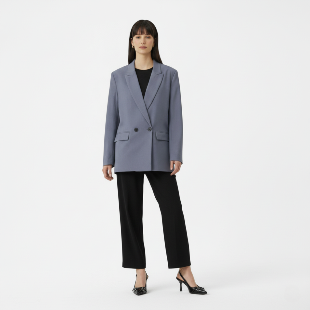 FEMUREA | Women’s Black Pointed-Toe Slingback Heels